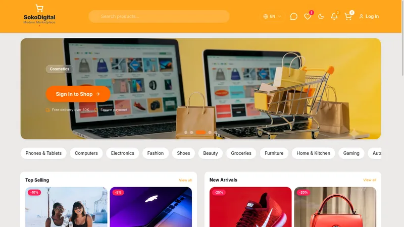 SokoDigital screenshot